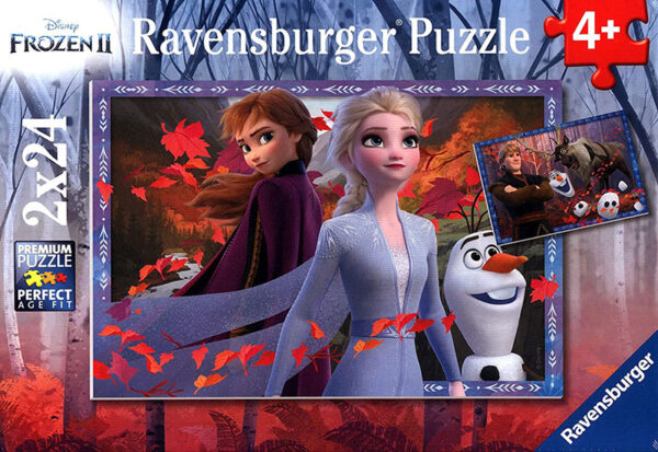Ravensburger Disney Frozen II Παζλ 2X24 Τεμ. Ψυχρά Και Ανάποδα 2 05010