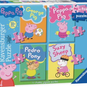 Ravensburger My First Puzzles Peppa Pig (2/3/4/5 τμχ) 06960