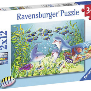 Ravensburger Παζλ 2X12 Τεμ. Στον Βυθό 7625