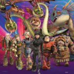 Ravensburger Παζλ 3Χ49τεμ How to Train Your Dragon 08064