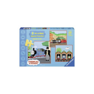 Ravensburger Παζλ 3X49τεμ Τόμας Έτοιμοι Να Φύγουμε 09202