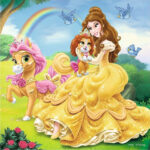 Ravensburger Παζλ 3Χ49τεμ Disney Princess: Βασιλικά Ζωάκια 09346