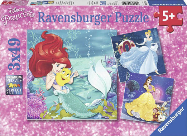 Ravenburger Παζλ 3Χ49τεμ Disney Princess 09350