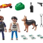 Playmobil Police Action Κλέφτης Και Άστυνομος 70461