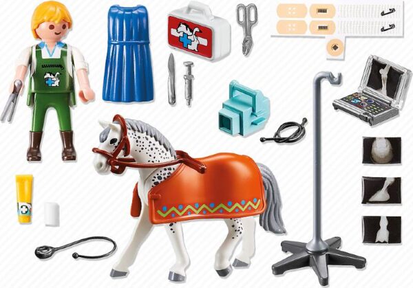 Playmobil Φορητή Συσκευή Ακτινογραφιών Και Κτηνίατρος 5533