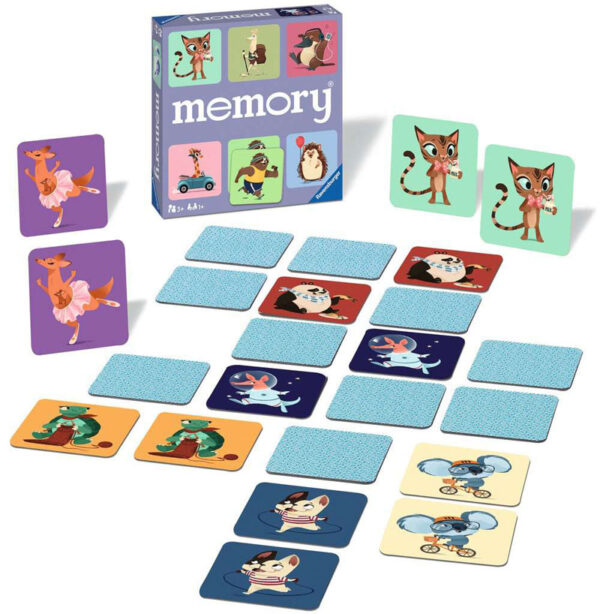 Ravensburger Επιτραπέζιο Μνήμης Γλυκά Ζωάκια 20360
