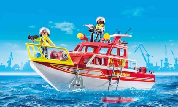 Playmobil Πυροσβεστικό Σκάφος Διάσωσης 70147