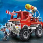 Playmobil City Action Όχημα Πυροσβεστικής Με Τροχαλία Ρυμούλκησης 9466