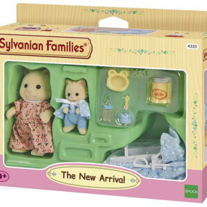 Σετ Μαμά Chantily Family & Νεογέννητο Σε Καλάθι Sylvanian Families (4333)