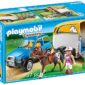 Playmobil Όχημα Με Τρέιλερ Μεταφοράς Αλόγων 5223