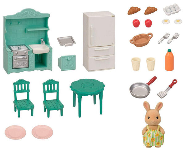 Σετ Κουζίνας Με Τραπεζαρία Sylvanian Families 5378