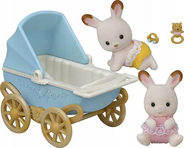 Sylvanian Families Chocolate Rabbit Twins Set (5432)