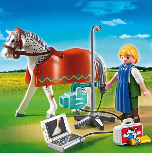 Playmobil Φορητή Συσκευή Ακτινογραφιών Και Κτηνίατρος 5533