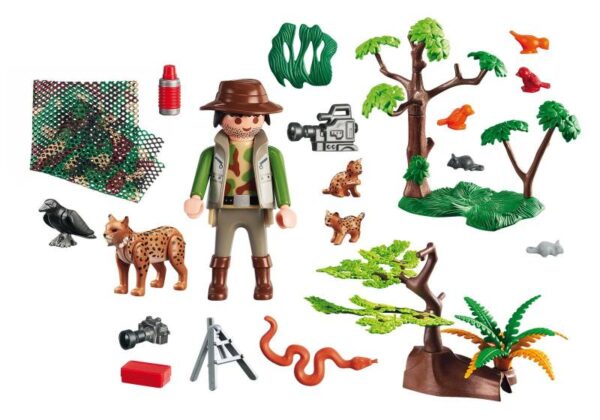Playmobil Εικονολήπτης Και Οικογένεια Από Λύγκες 5561