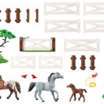Playmobil Άλογα Με Περίφραξη 6931