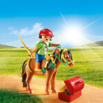 Playmobil Πόνυ Με Λουλουδάκια Και Κοριτσάκι 6968