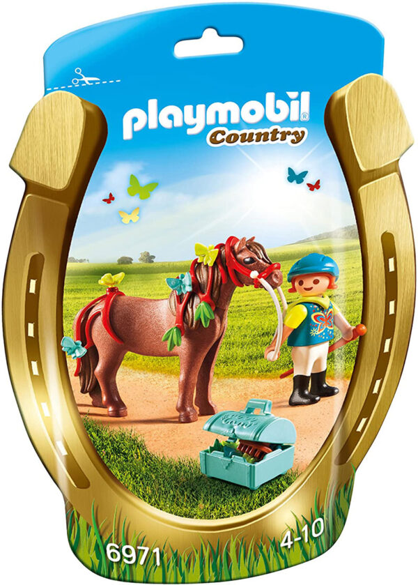 Playmobil Πόνυ Με Πεταλούδες Και Κοριτσάκι 6971