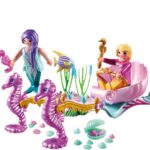 Playmobil StarterPack Άμαξα με Ιππόκαμπους και Γοργόνες 70033