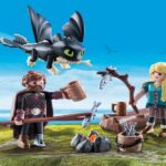 Playmobil Ο Ψάρης και η Άστριντ με ένα Δρακούλη