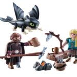 Playmobil Ο Ψάρης και η Άστριντ με ένα Δρακούλη