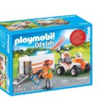 Playmobil City Life Διασώστης Με Γουρούνα Και Τρέιλερ 70053