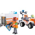 Playmobil City Life Διασώστης Με Γουρούνα Και Τρέιλερ 70053