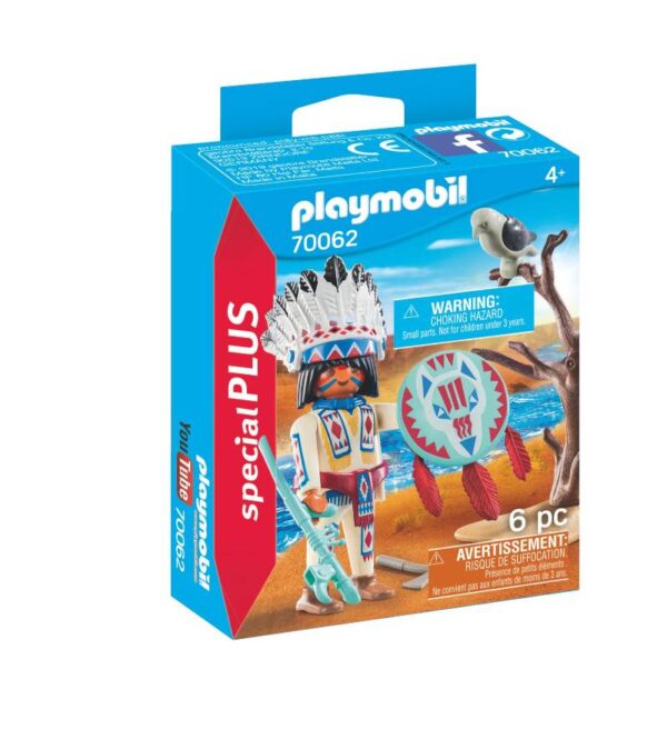 Playmobil Special Plus Ινδιάνος Αρχηγός 70062