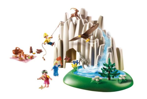 Playmobil Η Χάιντι, ο Πέτερ και η Κλάρα στην Κρυστάλλινη Λίμνη 70254