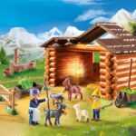 Playmobil Ο Πέτερ και η γιαγιά στη στάνη με τις κατσικούλες του 70255