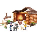 Playmobil Ο Πέτερ και η γιαγιά στη στάνη με τις κατσικούλες του 70255