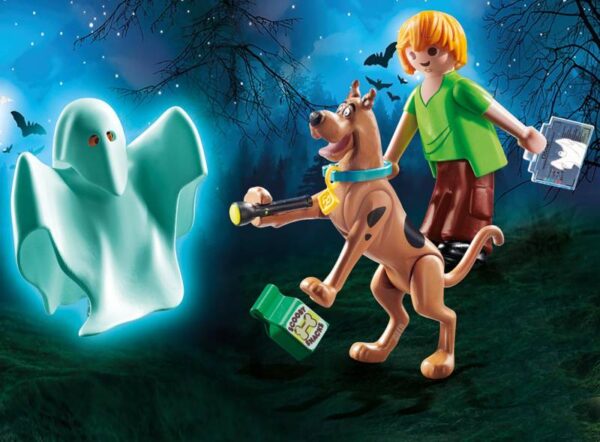 Playmobil Scooby-Doo! Ο Σκούμπι Και Ο Σάγκι Με Ένα Φάντασμα