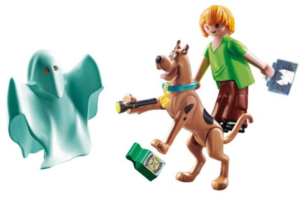 Playmobil Scooby-Doo! Ο Σκούμπι Και Ο Σάγκι Με Ένα Φάντασμα