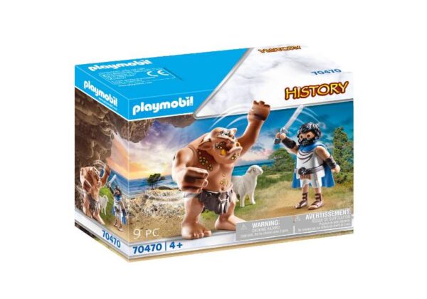 Playmobil Ο Οδυσσέας και ο Κύκλωπας Πολύφημος 70470