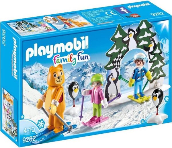 Playmobil Εκπαιδευτής Σκι Με Παιδάκια 9282