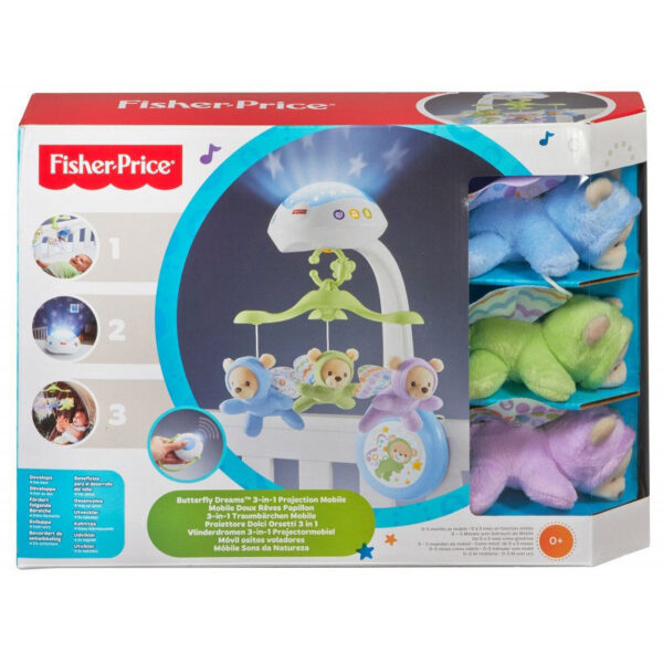 Fisher-Price Νέο - Περιστρεφόμενο Αρκουδάκια CDN41