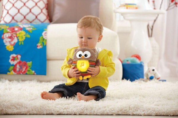 Fisher-Price Μαλακή Κουκουβάγια Καφέ CDN55
