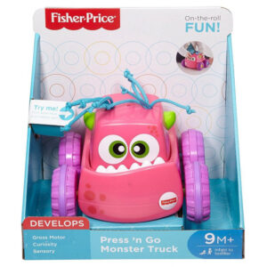 Fisher-Price Fisher Price Press 'N Go Οχηματάκια Ροζ DRG16 / DRG14