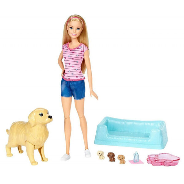 Mattel Barbie Και Τα Νεογέννητα Κουταβάκια FDD43