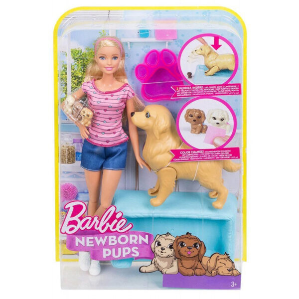 Mattel Barbie Και Τα Νεογέννητα Κουταβάκια FDD43