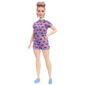 Mattel Barbie Fashionistas Lavendar Kiss Κούκλα Με Καμπύλες FBR37 / FJF40