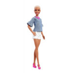 Mattel Barbie Fashionistas Chic In Chambray Αυθεντική Κούκλα FBR37 / FNJ40