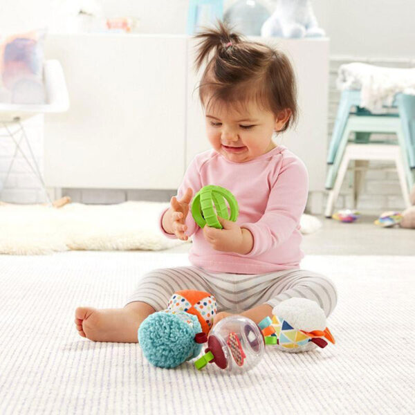 Fisher-Price Μαλακές Μπάλες Δραστηριοτήτων - Five Senses Activity Balls FXC32