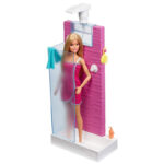 Mattel Barbie Δωμάτιο Με Κούκλα Ξανθιά, Ντους DVX51 / FXG51