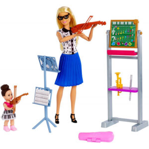 Mattel Barbie Δασκάλα Μουσικής Σετ Παιχνιδιού FXP18