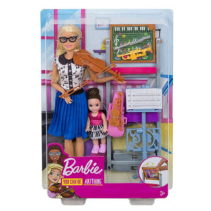 Mattel Barbie Δασκάλα Μουσικής Σετ Παιχνιδιού FXP18