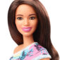 Mattel Barbie Λουλουδάτα Φορέματα - Μαυρομάλλα Κούκλα Με Ροζ Φόρεμα GBK92 / GHT25