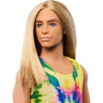 Mattel Barbie Ken Fashionistas Κούκλα Με Μακριά Ξανθά Μαλλιά 138 DWK44 / GHW66