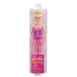 Mattel Barbie Μπαλαρίνα Ξανθιά Μαλλιά Με Tutu Φούστα – Ροζ GJL58 / GJL59