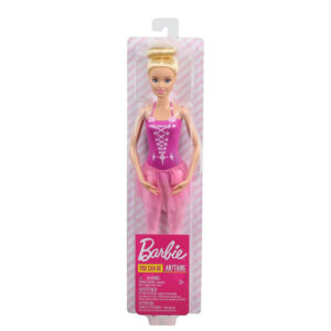 Mattel Barbie Μπαλαρίνα Ξανθιά Μαλλιά Με Tutu Φούστα - Ροζ GJL58 / GJL59