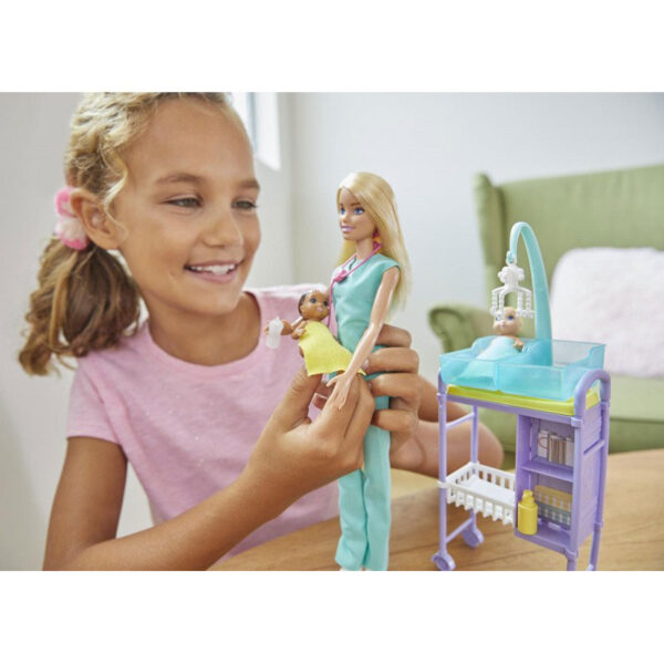 Mattel Barbie Παιδίατρος Σετ Παιχνιδιού DHB63 / GKH23